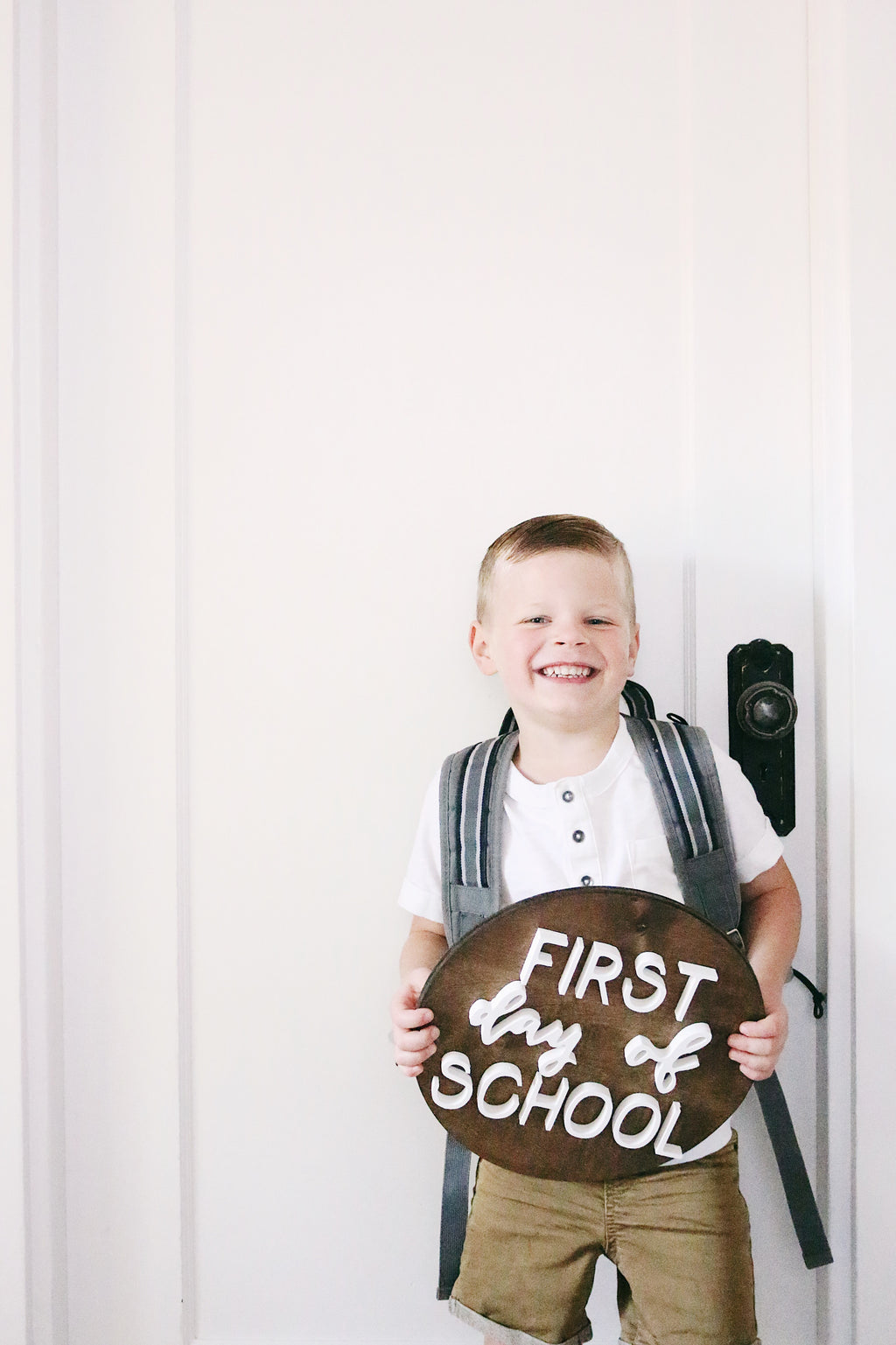 12" First Day of School Sign